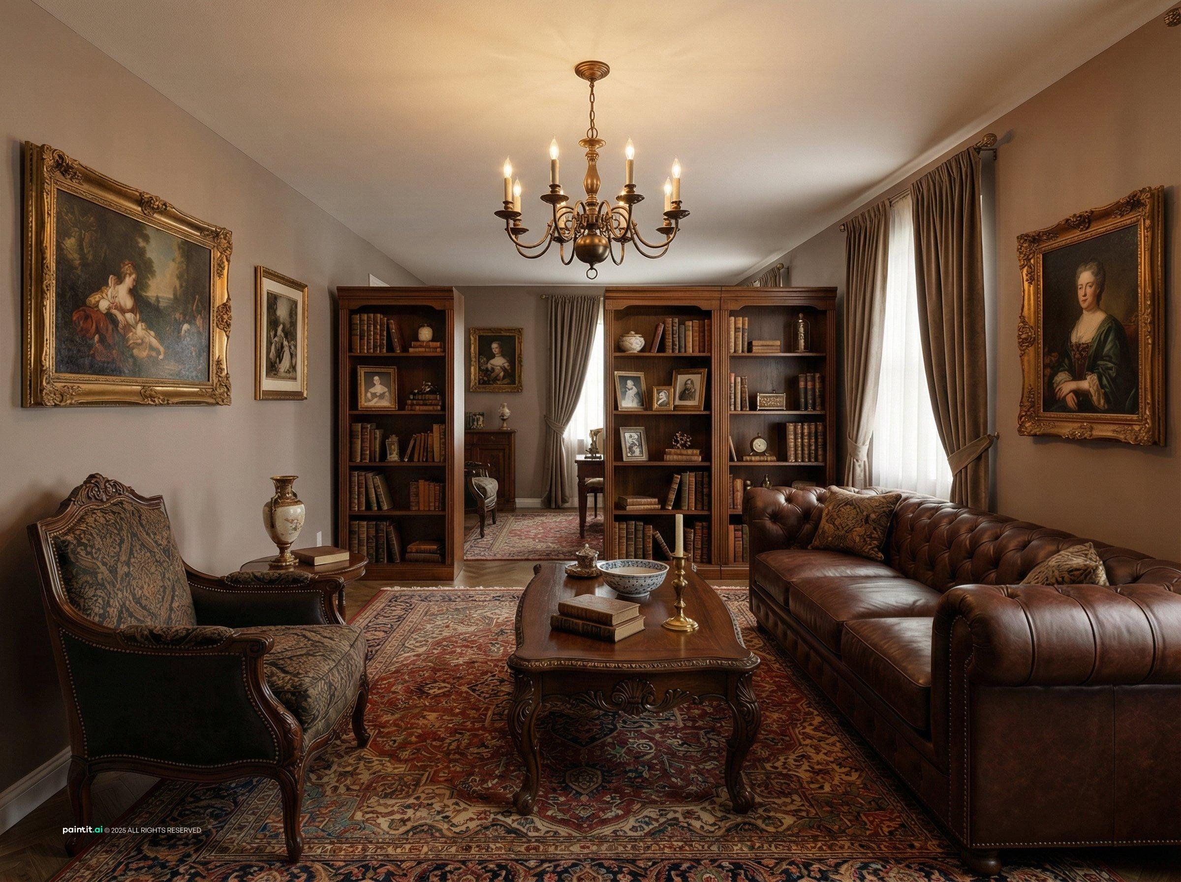 Brown and Beige Living Room Ideas: Elegant Design Concepts | Paintit.ai - 28