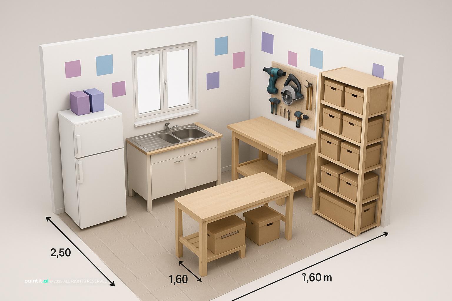 Small hardware shop interior design 18