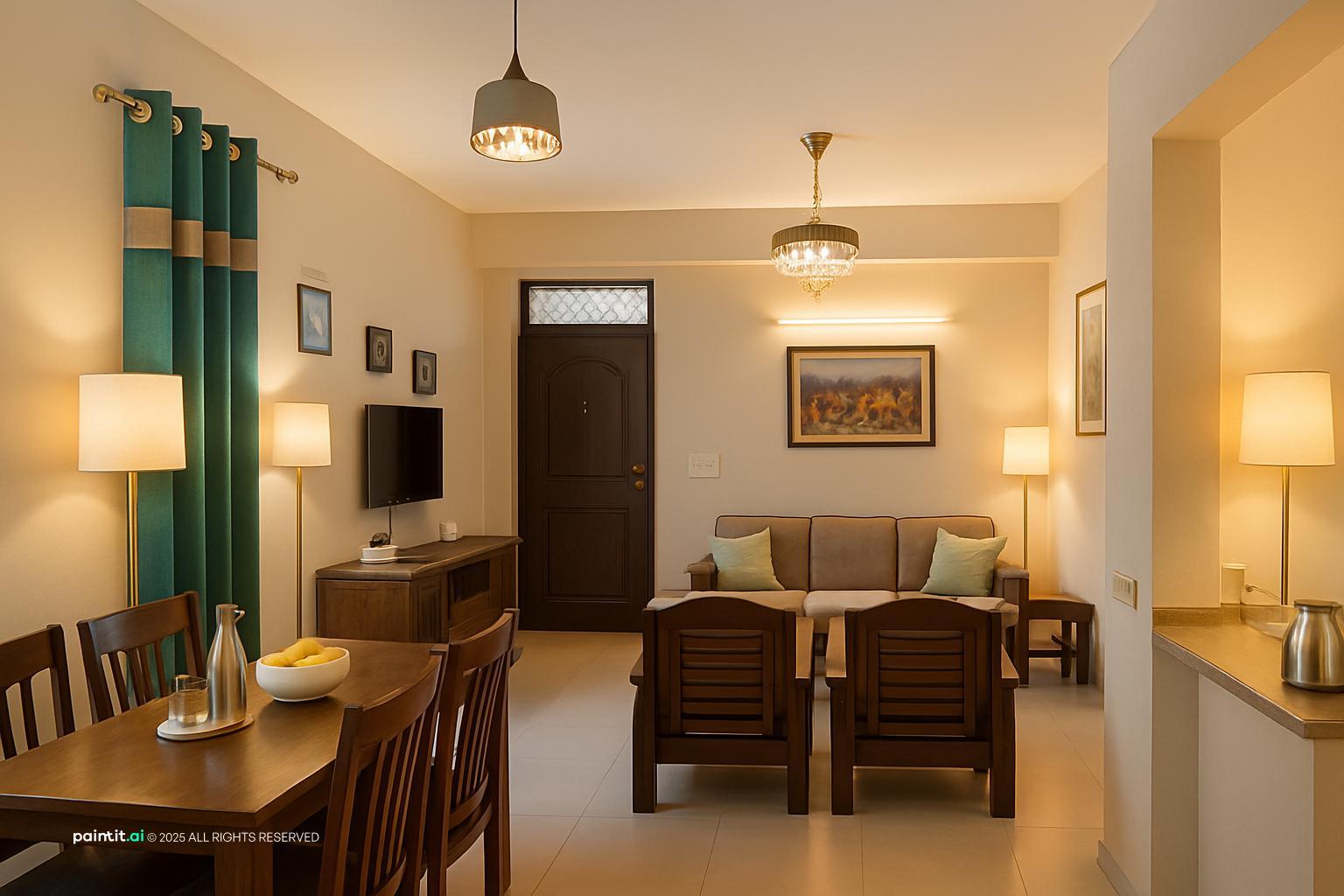 Warm Beige Living Room Ideas - Elegant Design Concepts | Paintit.ai - 31