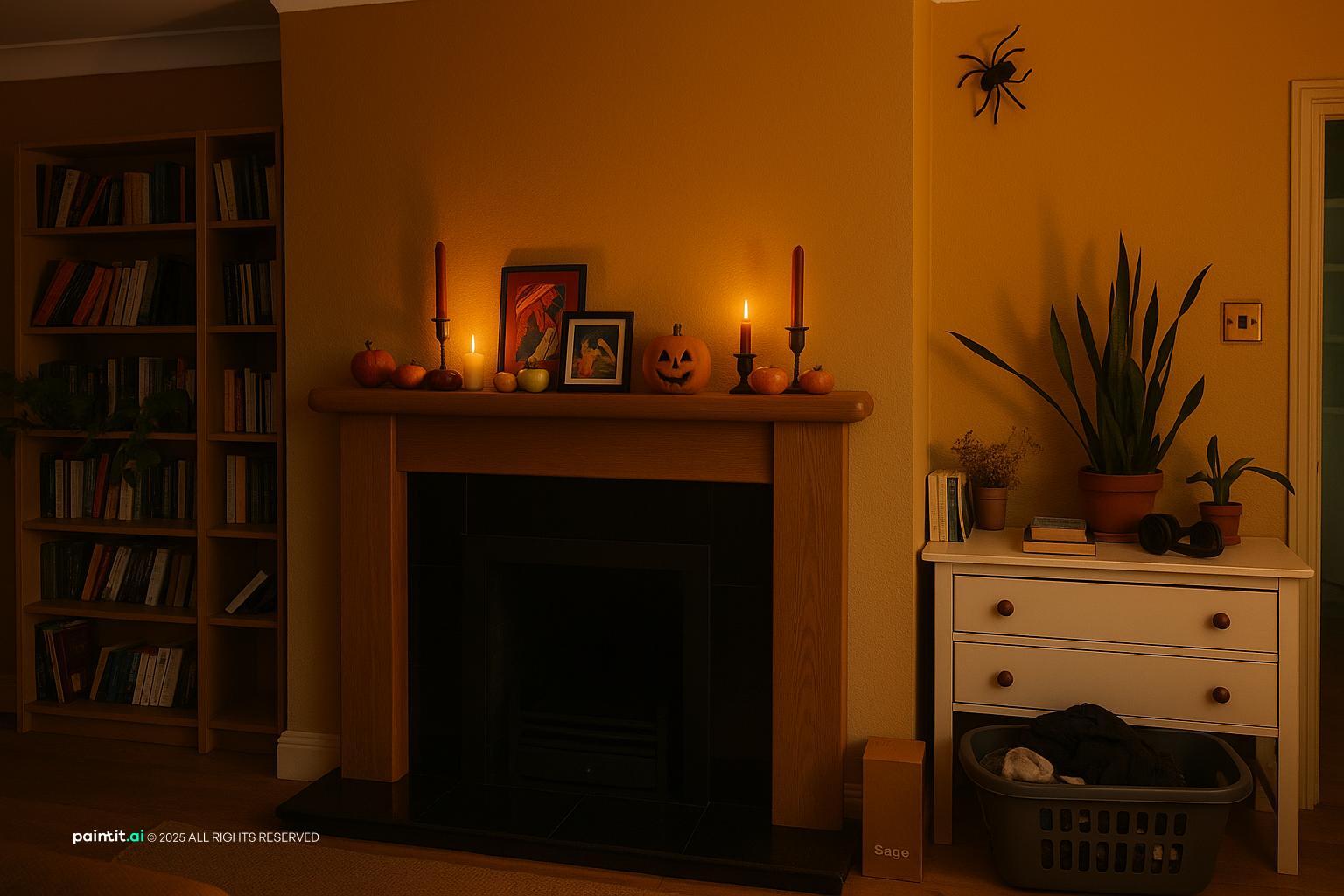 Yellow Living Room - Bright Decor Concepts | Paintit.ai - 9