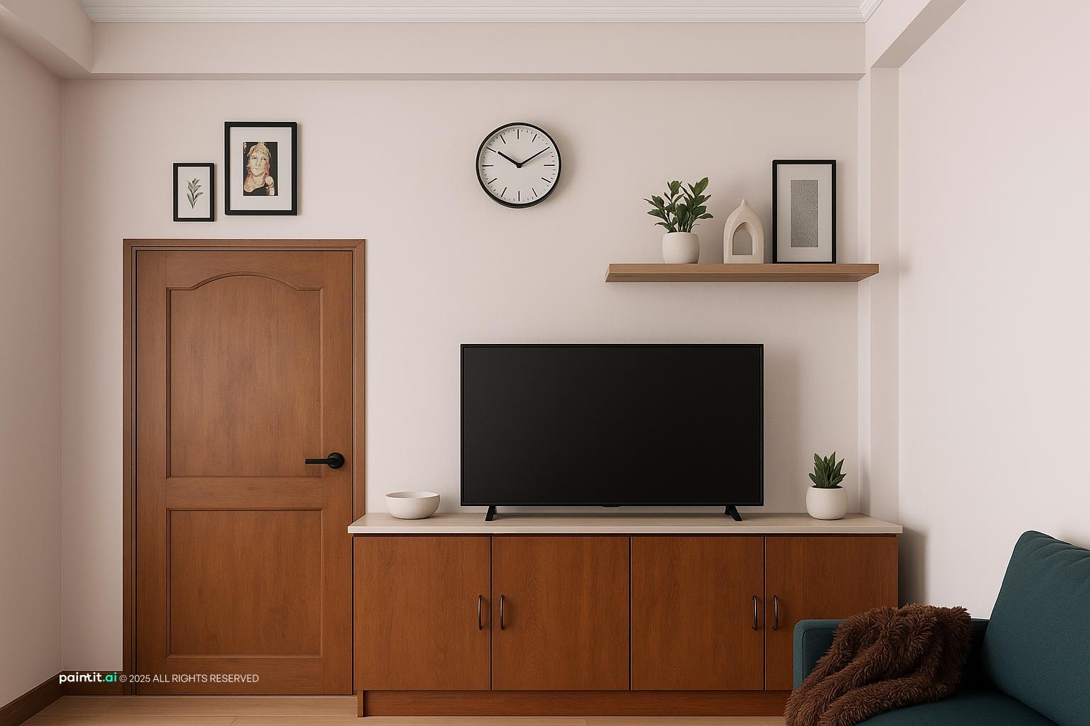 Living Room Library: Elegant Storage Solutions | Paintit.ai - 15