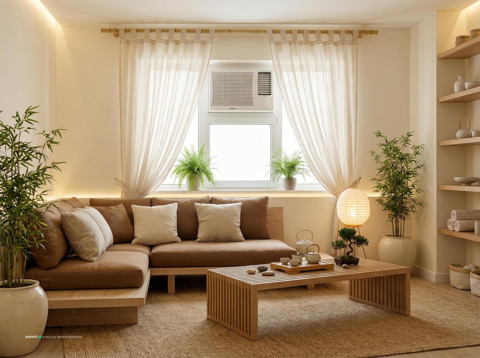 Japanese Living Room: Serene Interior Concepts | Paintit.ai - 17