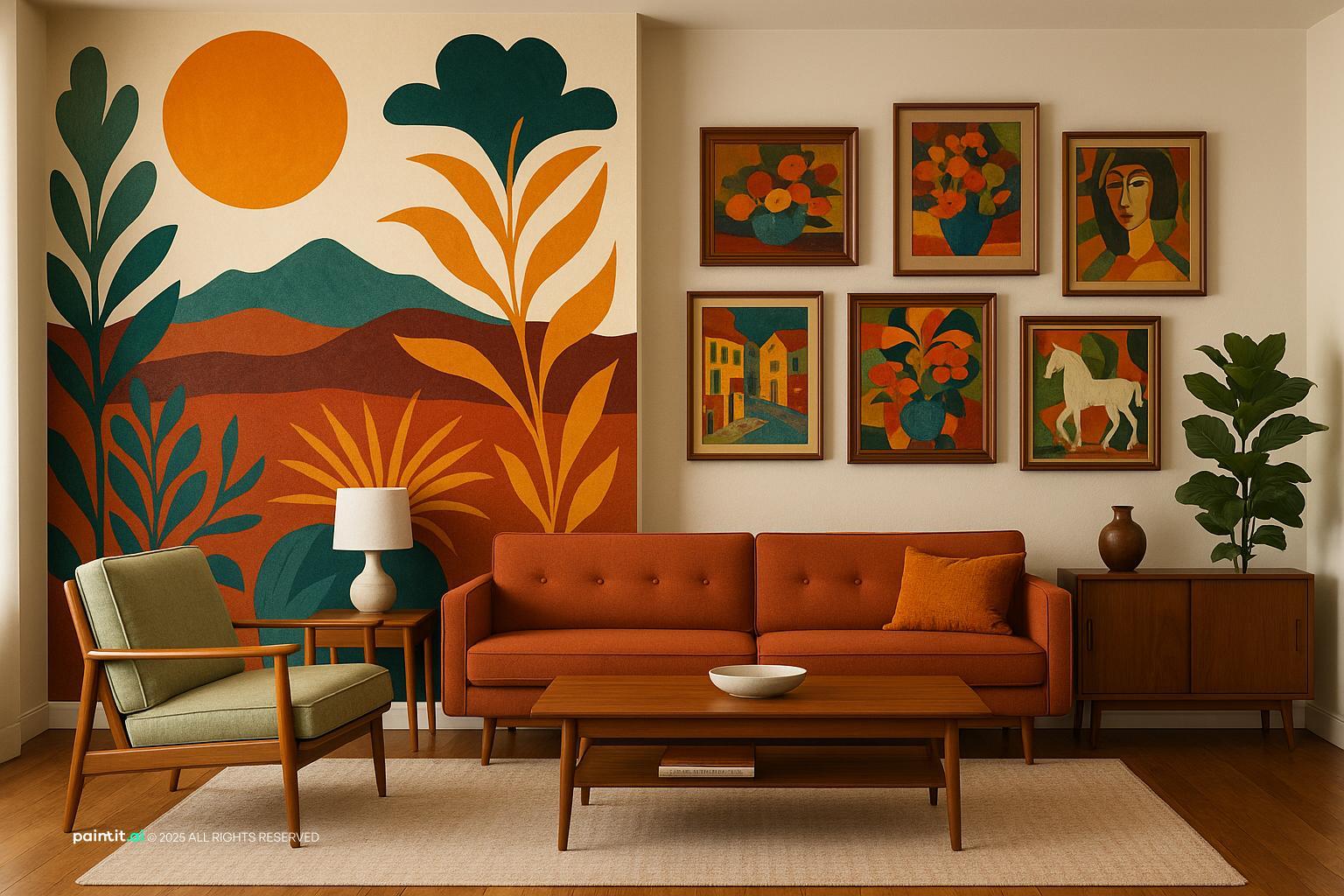 70s Living Room - Design Inspiration | Paintit.ai - 29