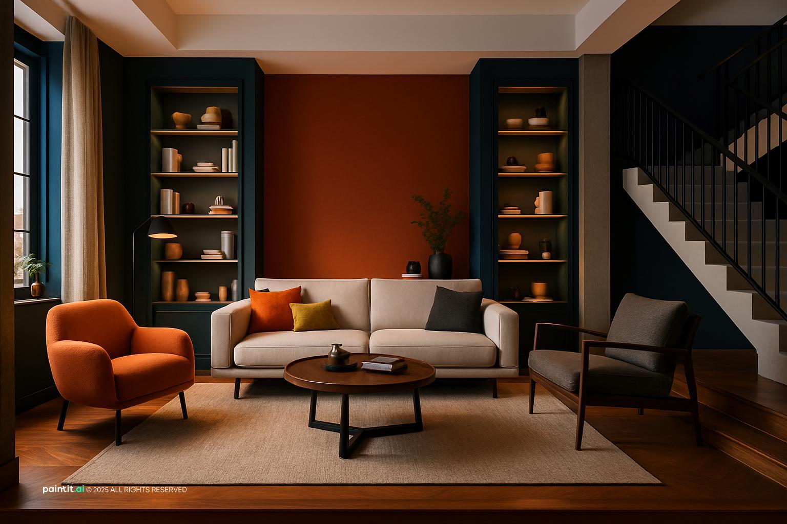 Loft Living Room Ideas - Design Inspiration | Paintit.ai - 25