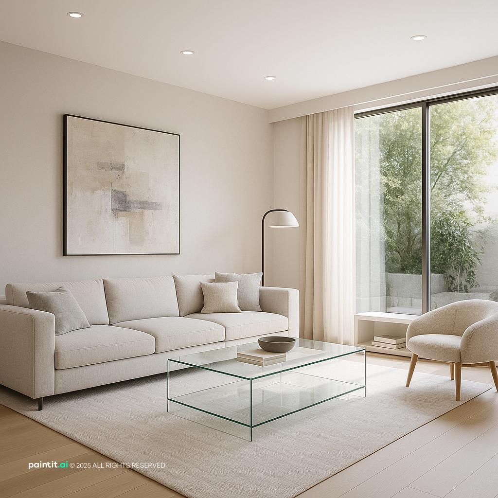 Ultra-Modern Living Room Design, featuring sleek white marble living room finishes.