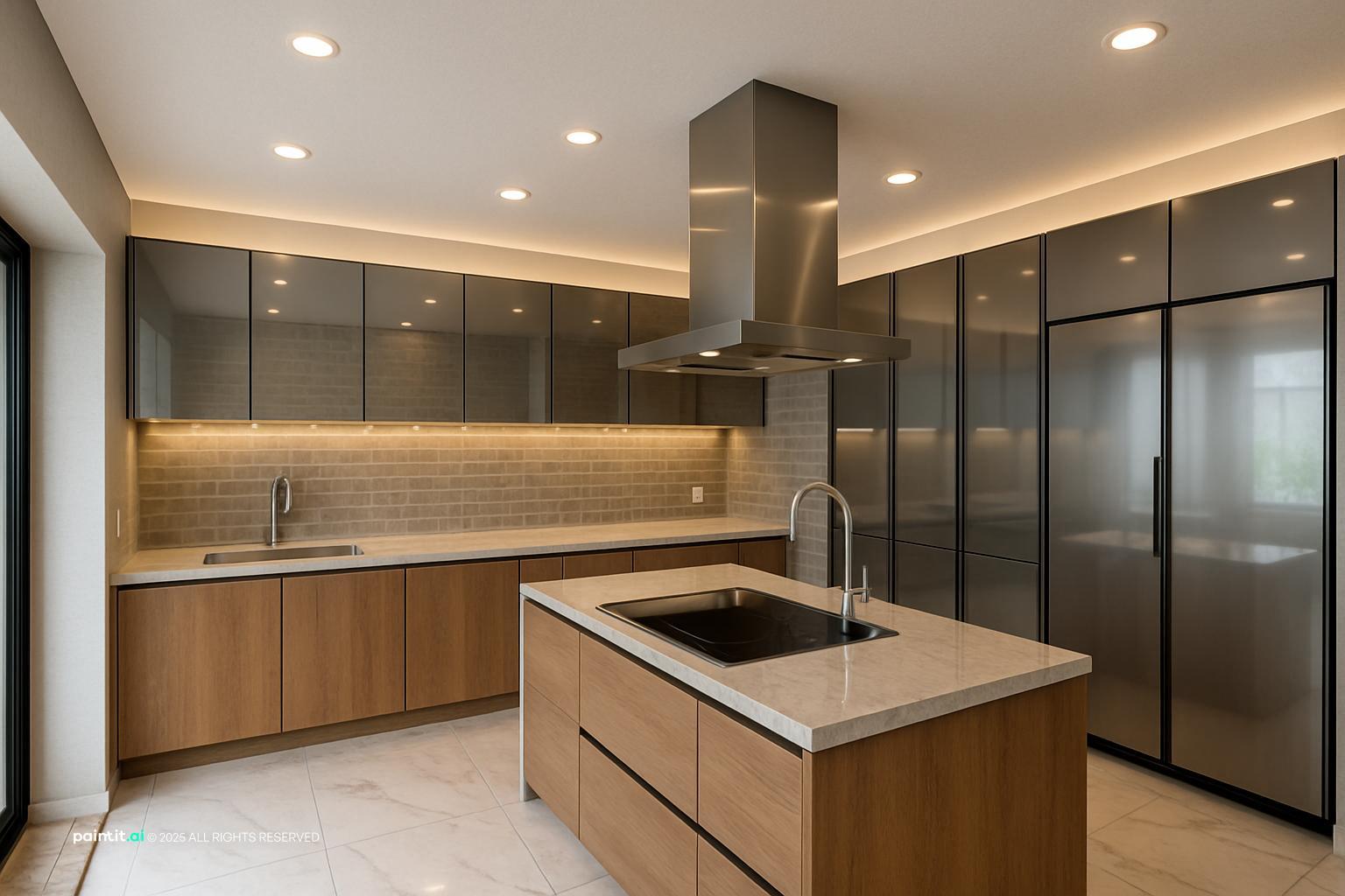 White Marble Living Room - Elegant Design Concepts | Paintit.ai - 30