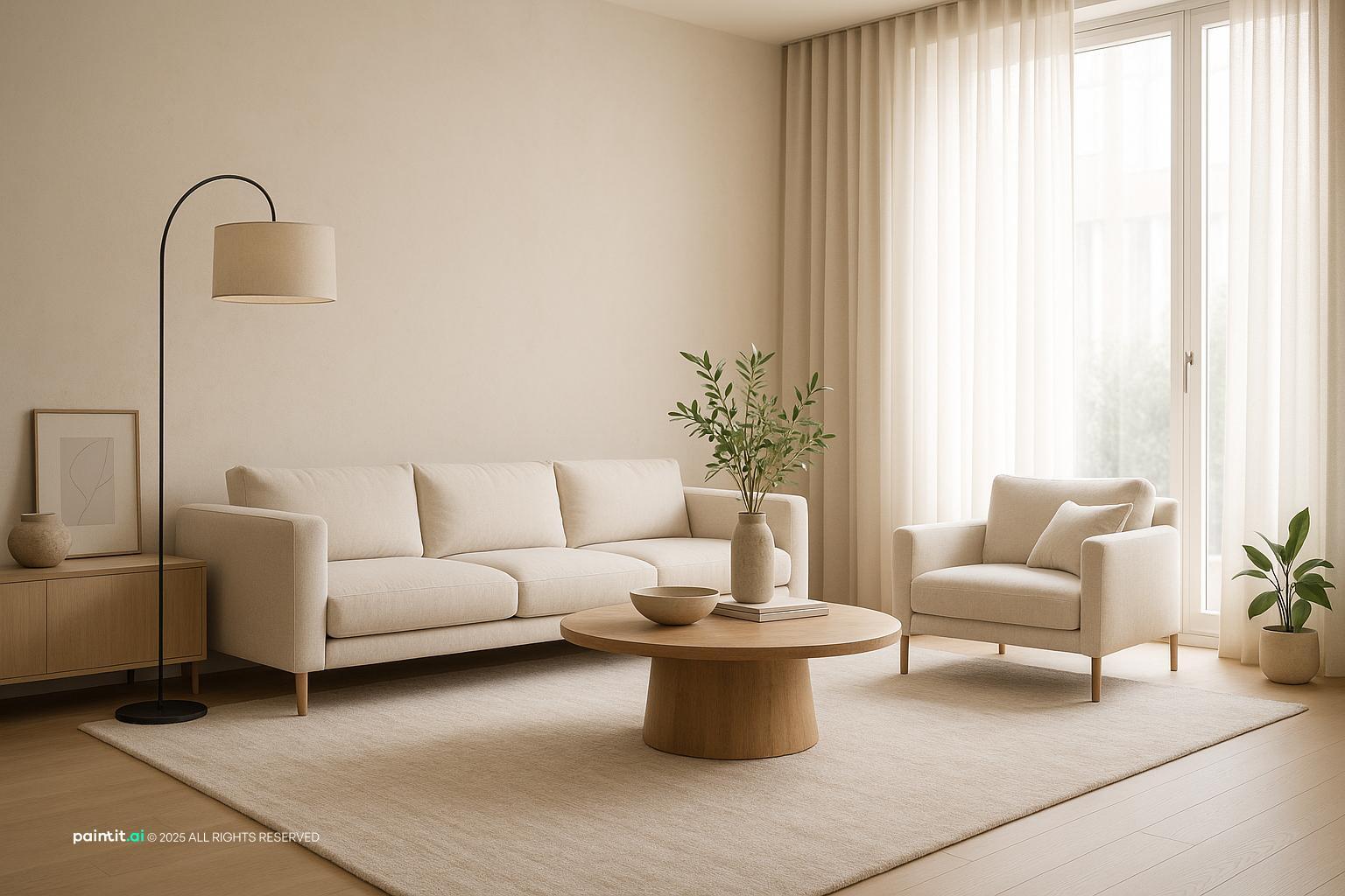 BEIGE MODERN MAO SUIT