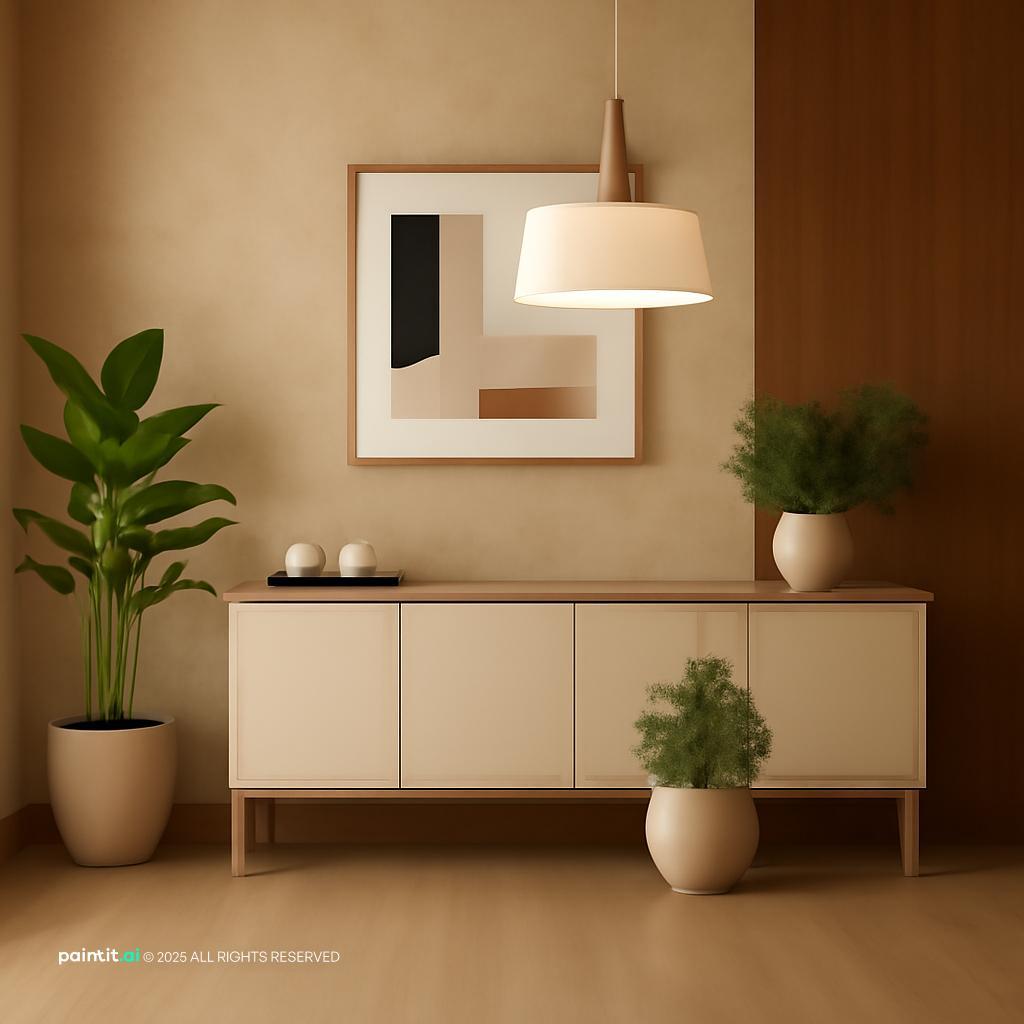 Wood Paneling Living Room Ideas - Design Inspiration | Paintit.ai - 13