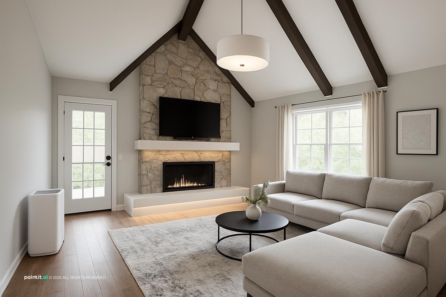 Dark Cottagecore Living Room: Design Ideas | Paintit.ai - 34