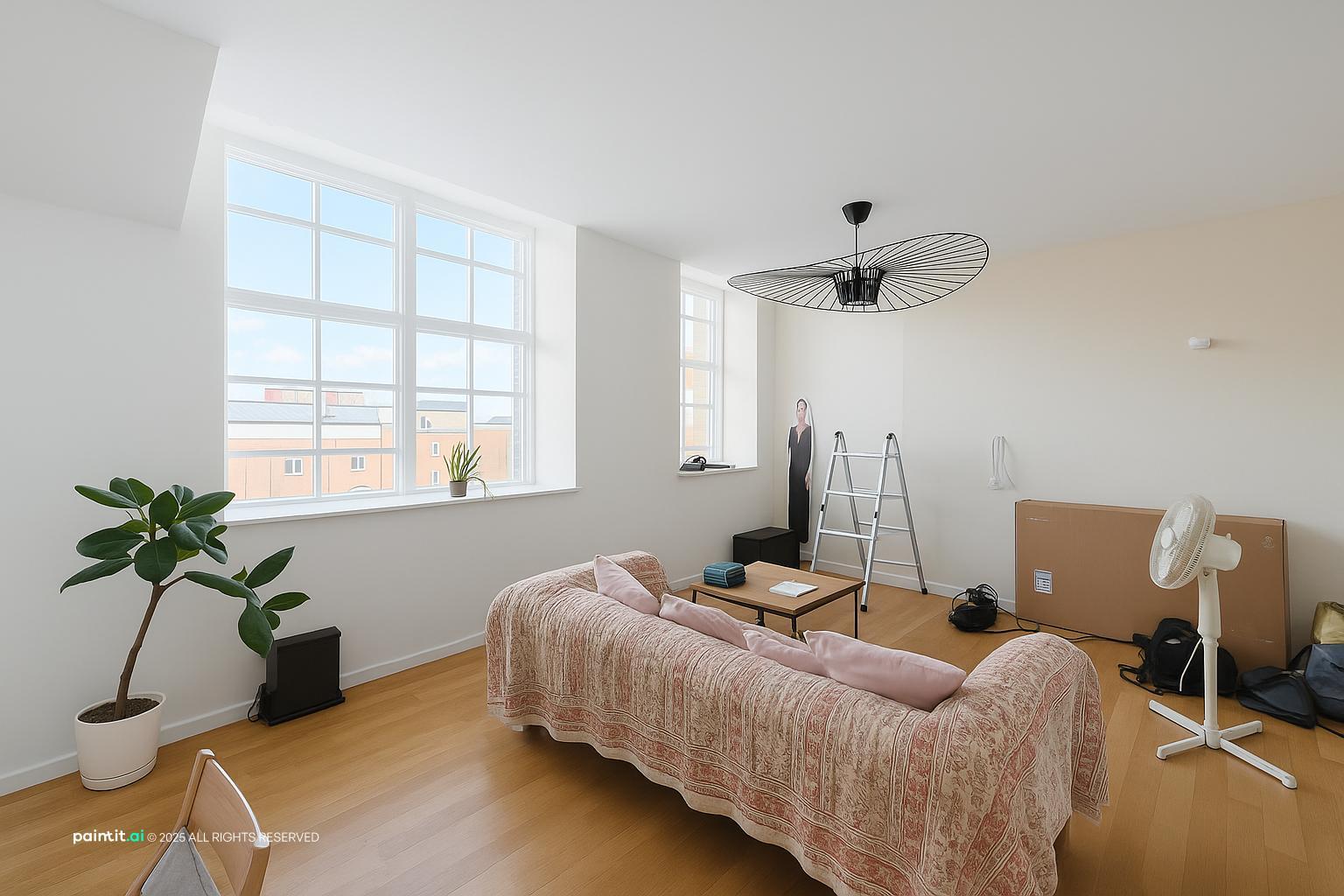 White Trash Living Room - Unconventional Decor Styles | Paintit.ai - 33