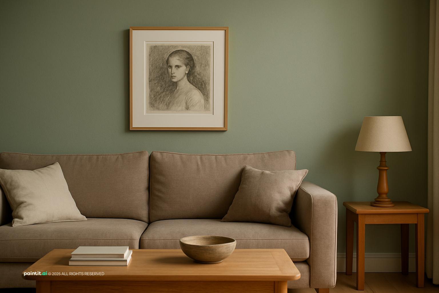 Biophilic Living Room: Nature-Inspired Design | Paintit.ai - 11