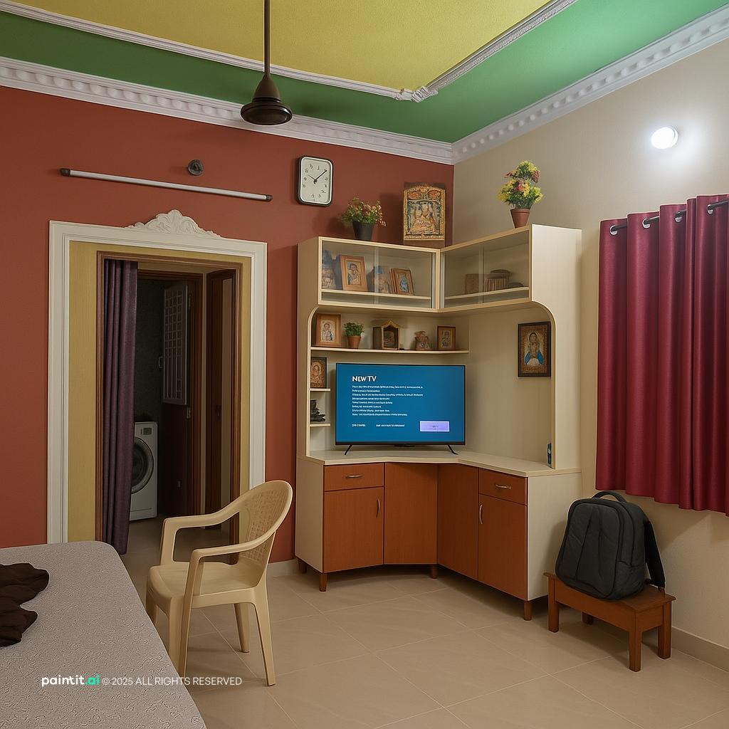 Wine Red Living Room: Elegant Decor Ideas | Paintit.ai - 20