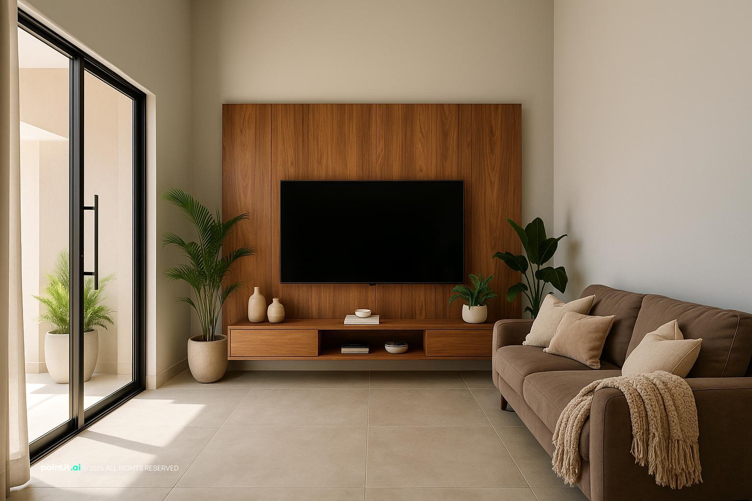 Living Room Hutch Ideas: Creative Storage Solutions | Paintit.ai - 3