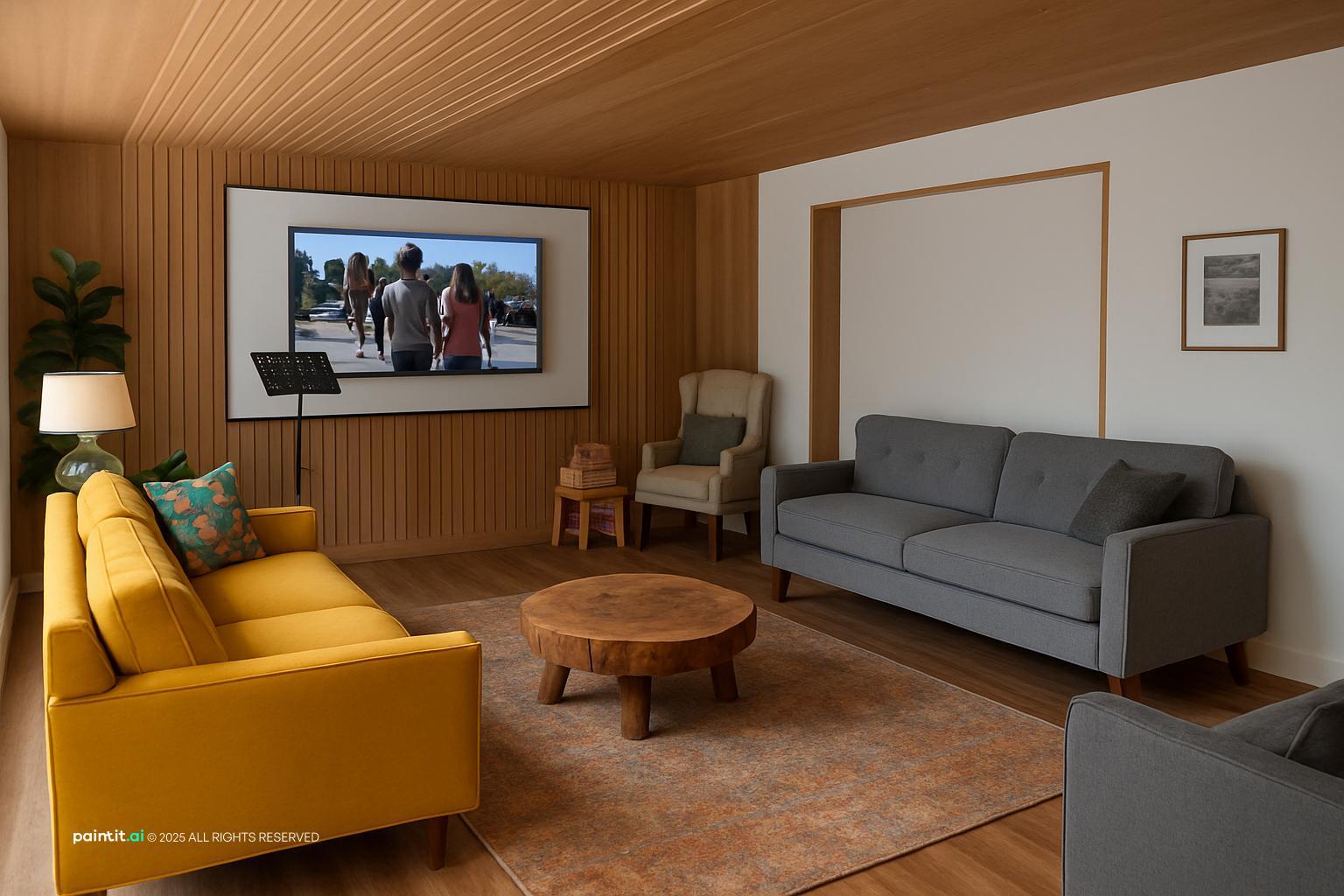 Yellow or White Light for Living Room - Lighting Choices | Paintit.ai - 34