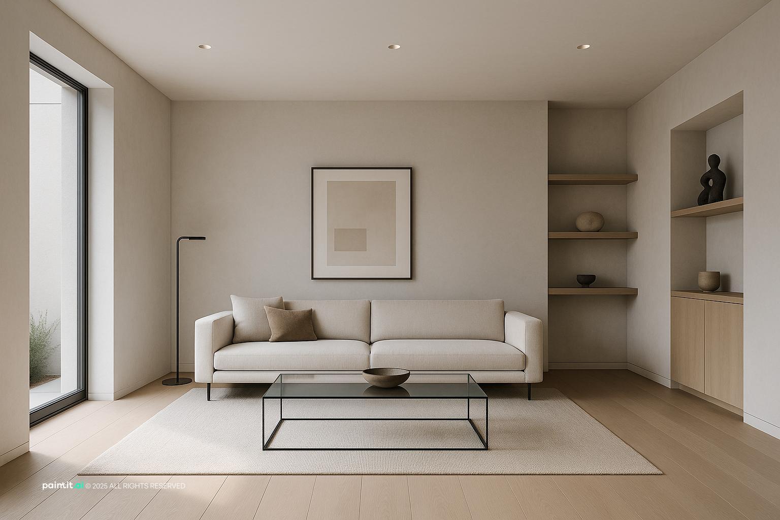 imagine a 2025 \interior of the year\ winner—sophisticated simplicity white grey living room ideas