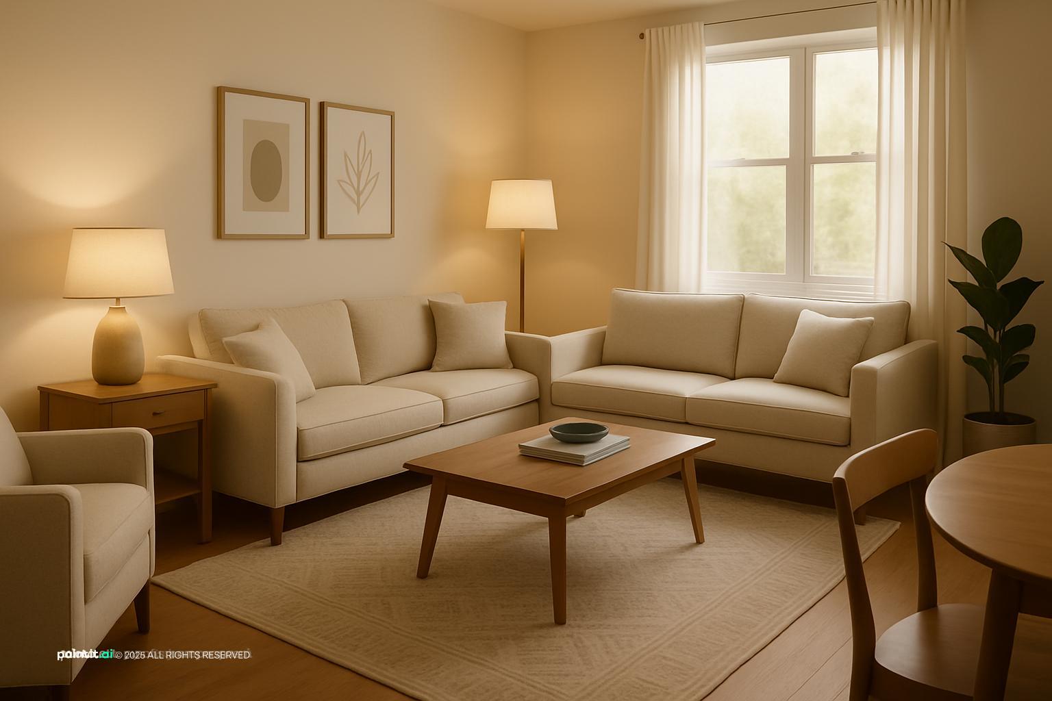 Airbnb Living Room Ideas: Styling & Decor | Paintit.ai - 19