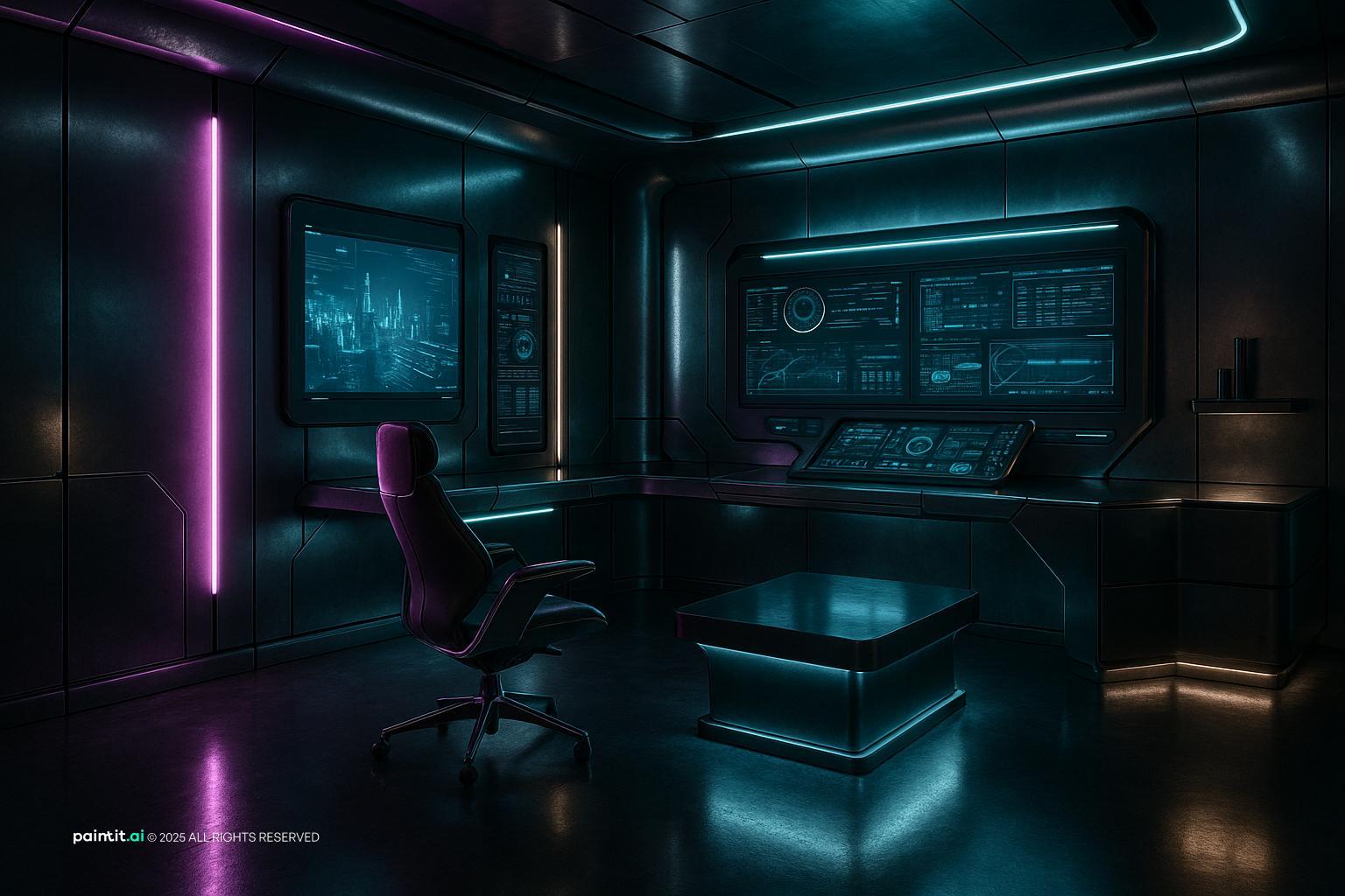 Futuristic Style Room for Futuristic Style Interior Design