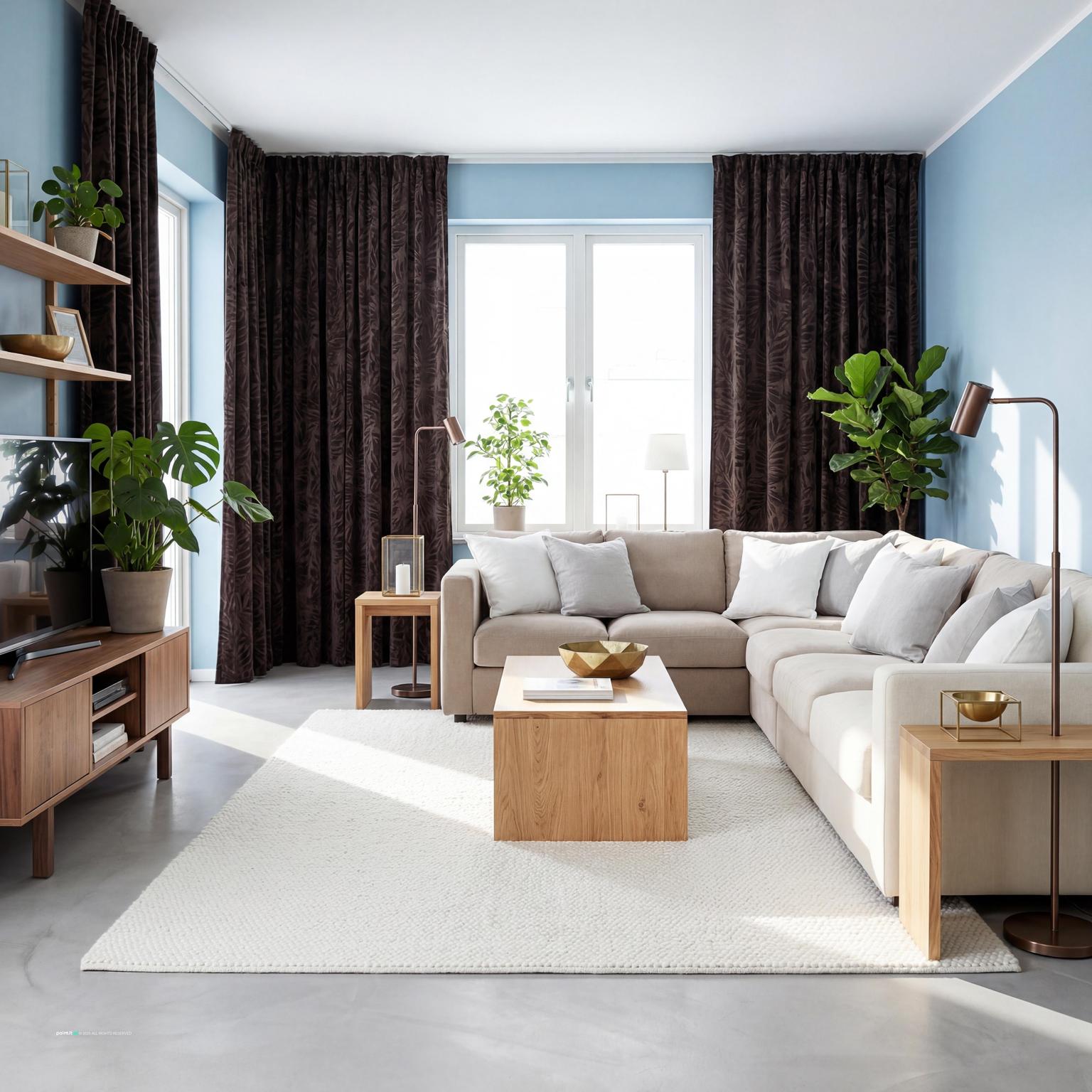 Modern Living Room Design Inspiration, elevating beyond a 'white trash living room' perception.