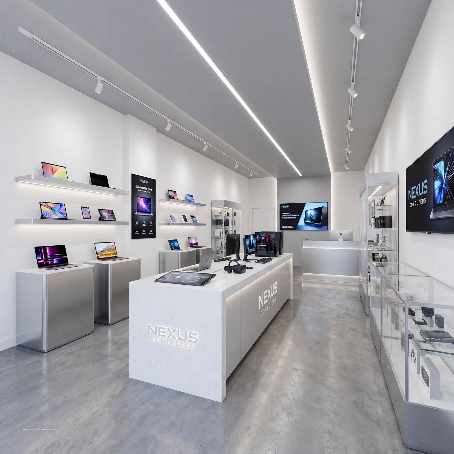 Small hardware shop interior design 13
