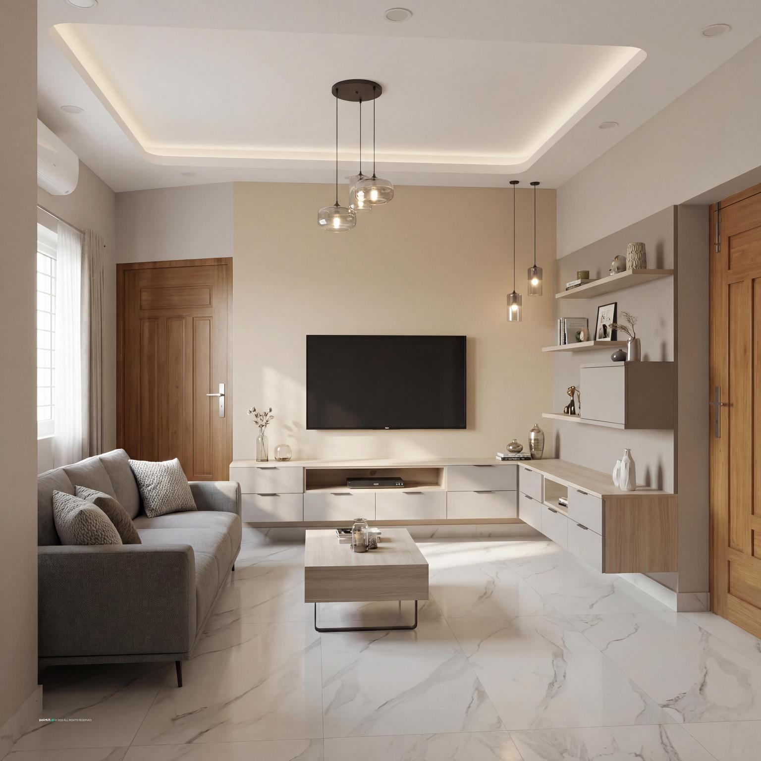 Small Zen Living Room - Design Concepts | Paintit.ai - 12