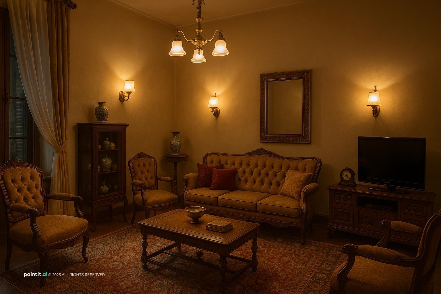 1930s Living Room - Vintage Interior Concepts | Paintit.ai - 28