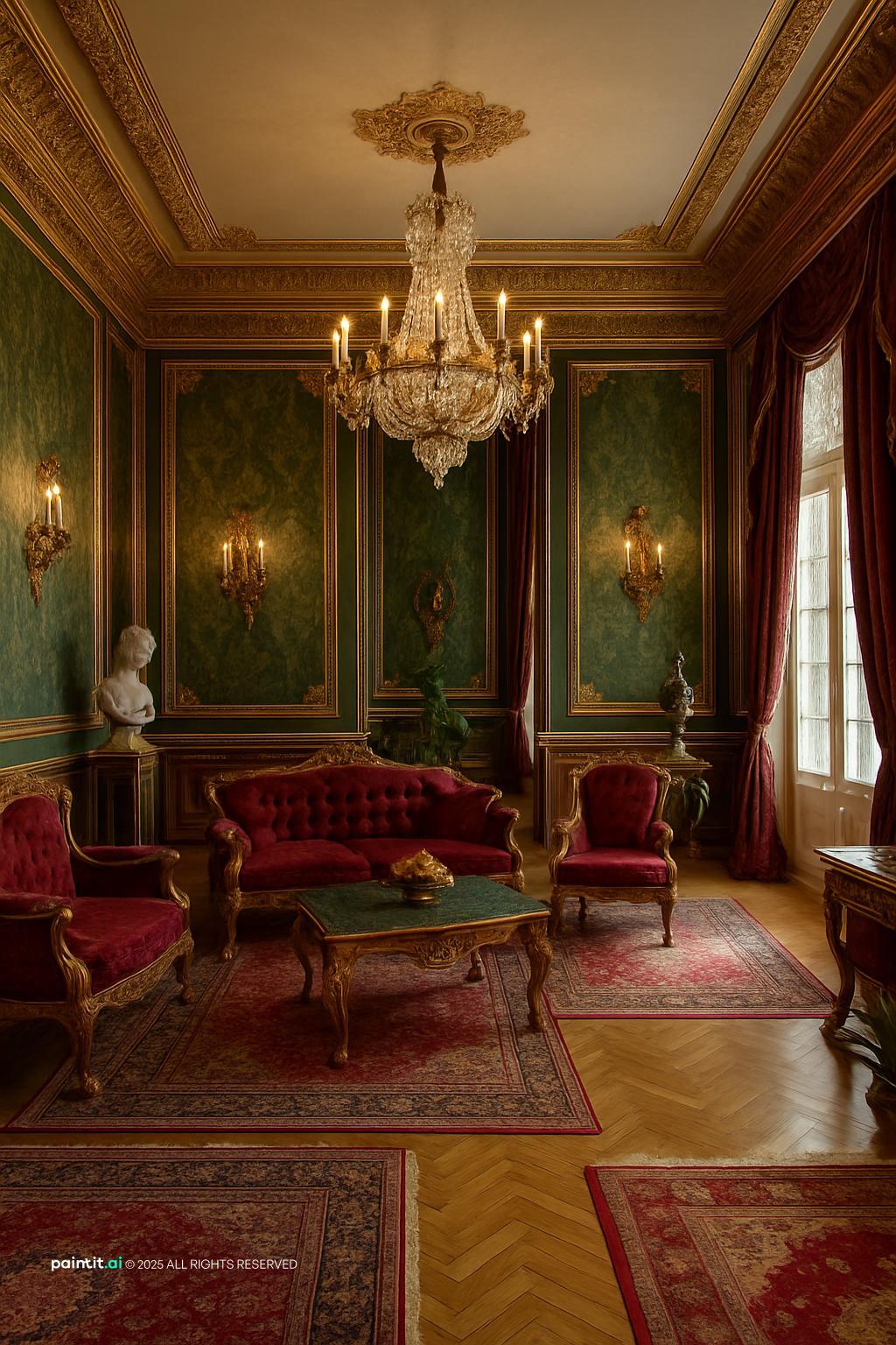 Colonial Living Room - Interior Ideas | Paintit.ai - 7