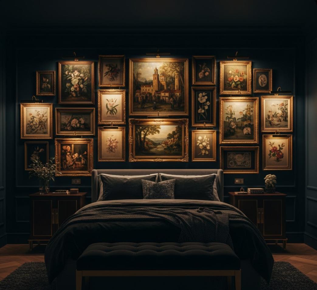 The Navy Blue Gallery Effect