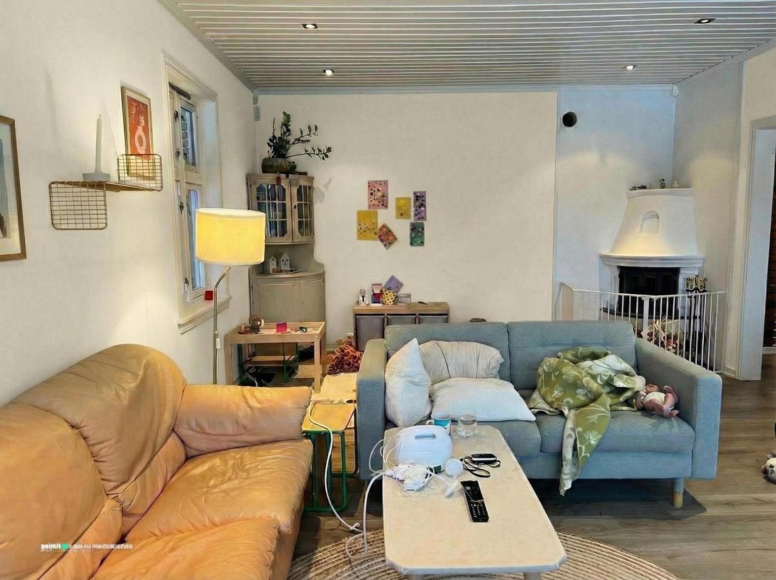 White Trash Living Room - Unconventional Decor Styles | Paintit.ai - 27