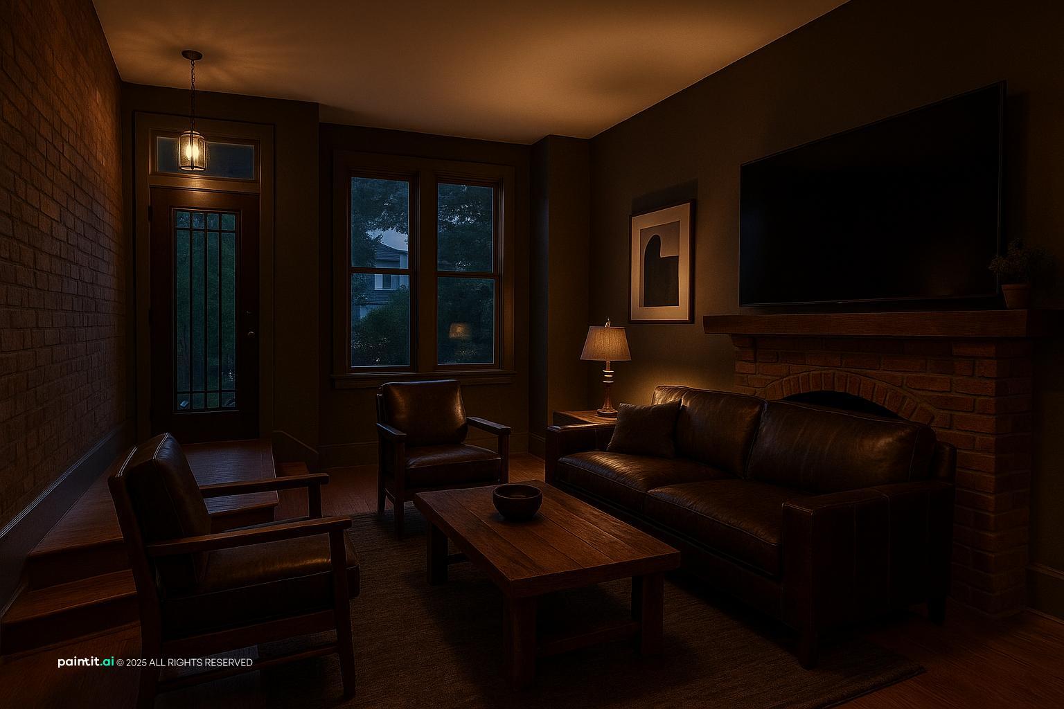 Rustic Living Room: Design Inspiration | Paintit.ai - 30