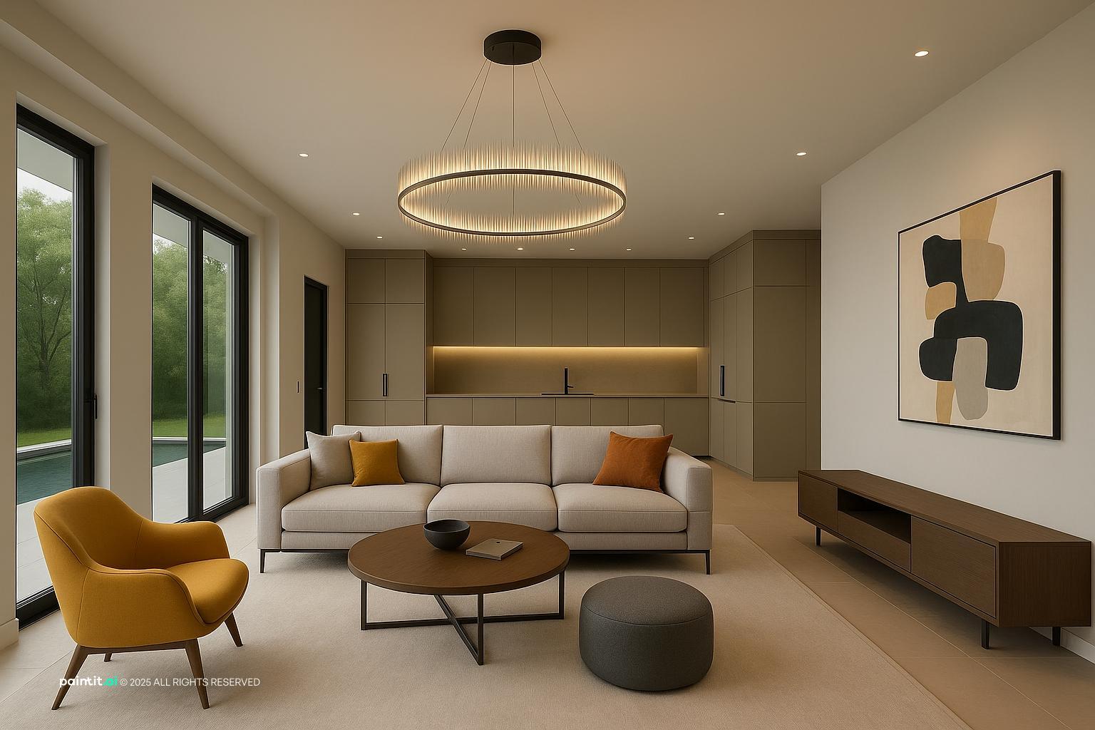 Kitchen and Living Room Ideas - Design Inspiration | Paintit.ai - 31