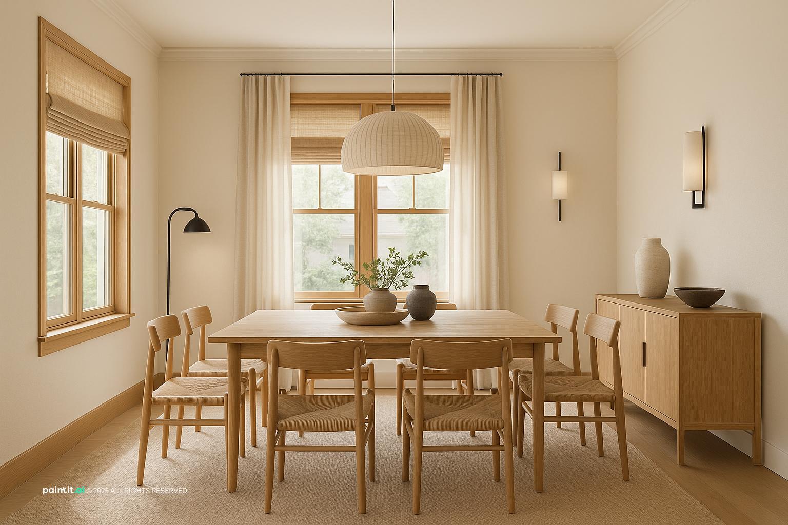 Japandi Dining Room Redesign Ideas for Muji Style Interior Design
