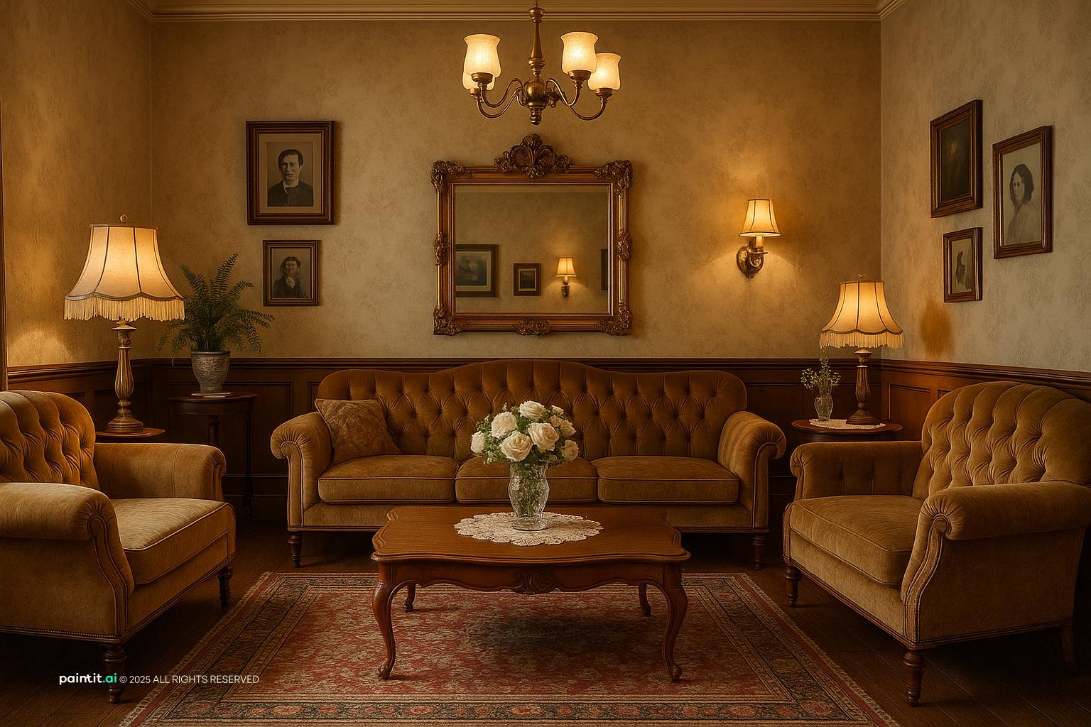 1970s Living Room: Retro Decor Inspiration | Paintit.ai - 22