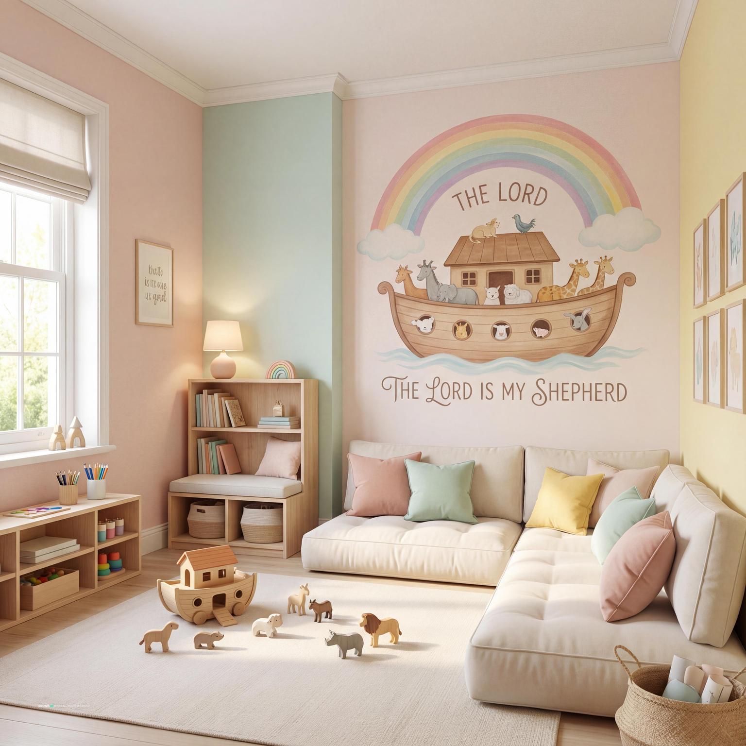 Preschool classroom interior design