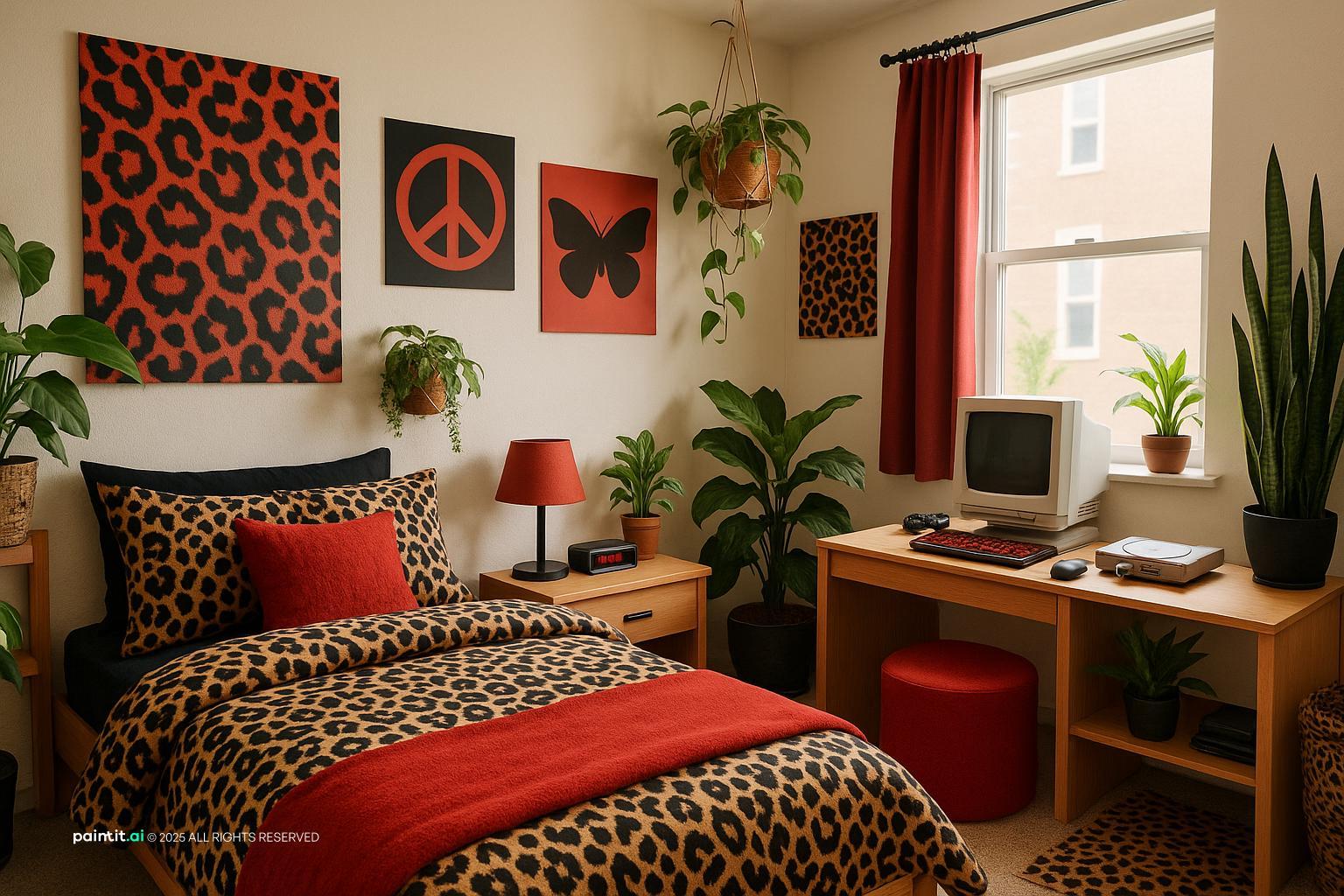 Plant-Filled Bohemian Room for Bohemian Style Interior Design Characteristics