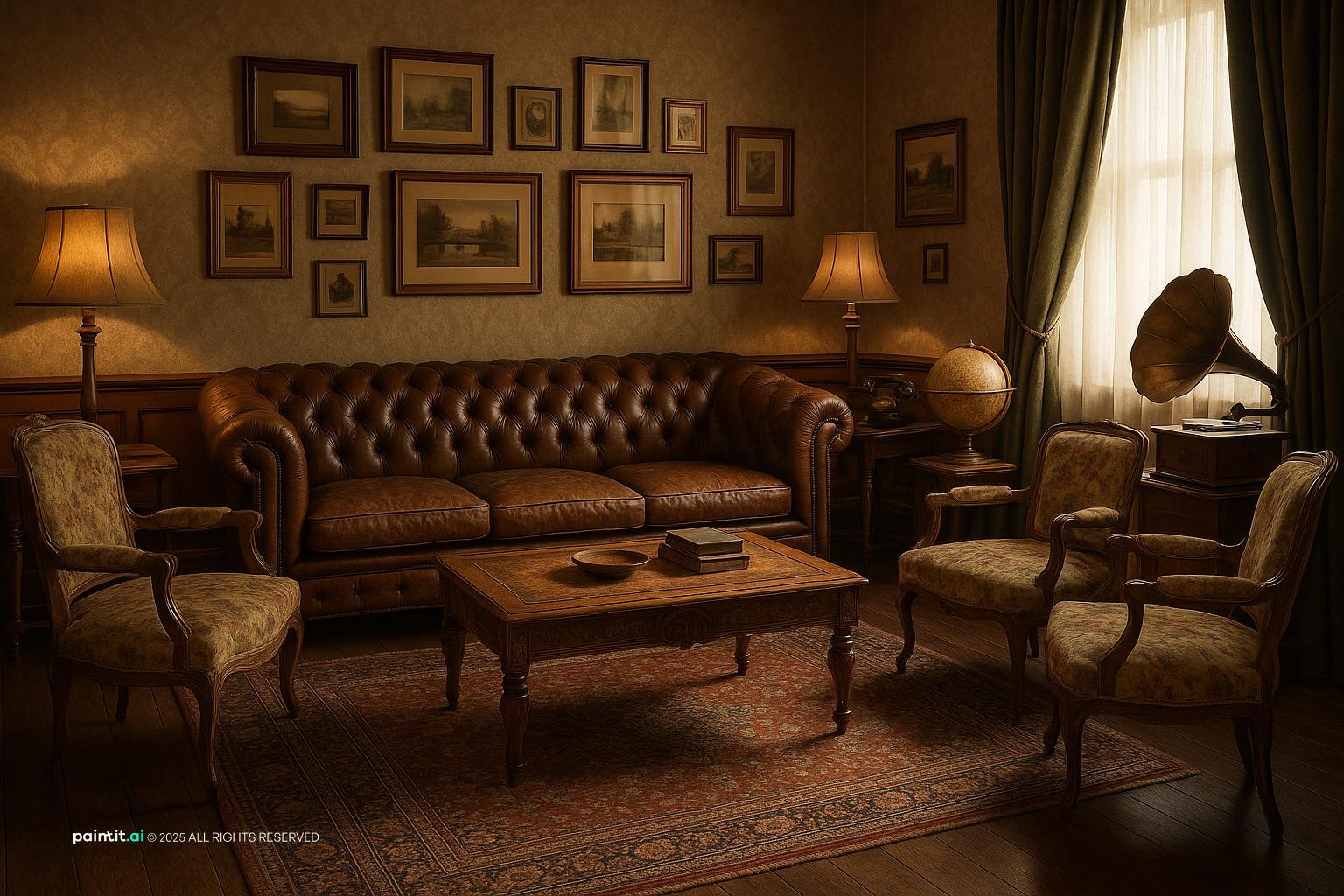 Wine Red Living Room: Elegant Decor Ideas | Paintit.ai - 16