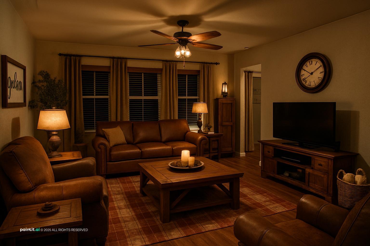 Old Rustic Old Vintage Living Room: Design Inspiration | Paintit.ai - 22