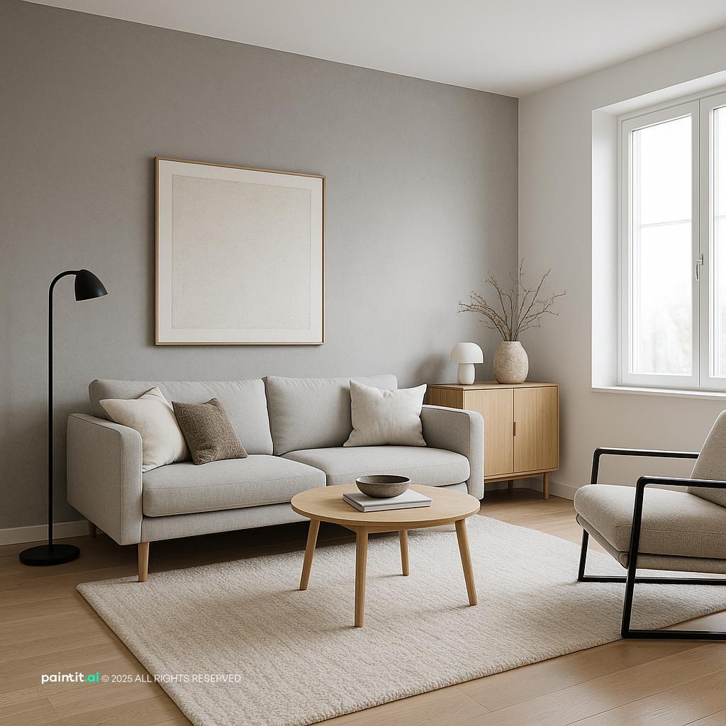 White Floors Living Room - Elegant Interior Design | Paintit.ai - 20