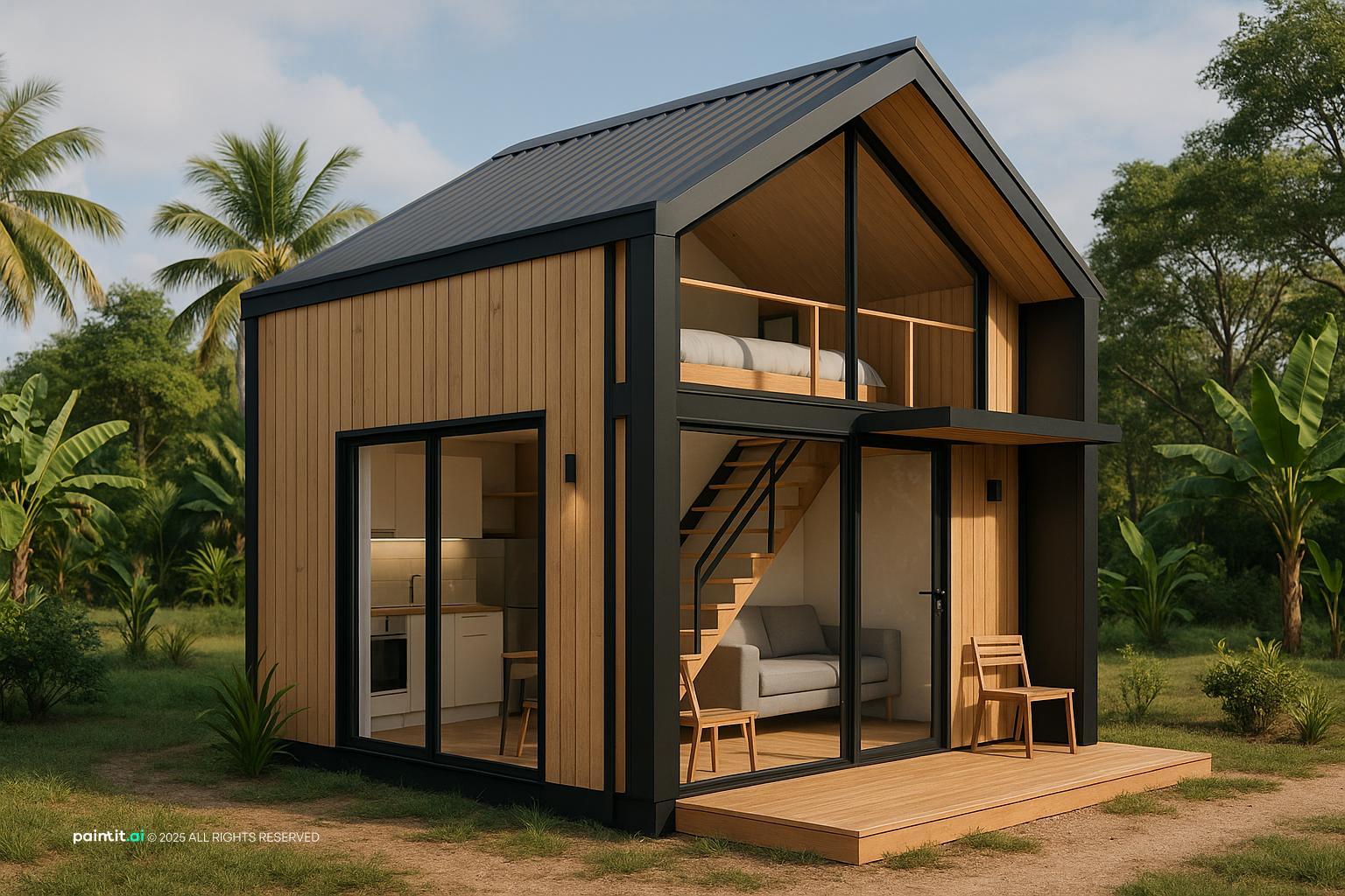 Single Wide Small Mobile Home Living Room Ideas - Design Inspiration | Paintit.ai - 25