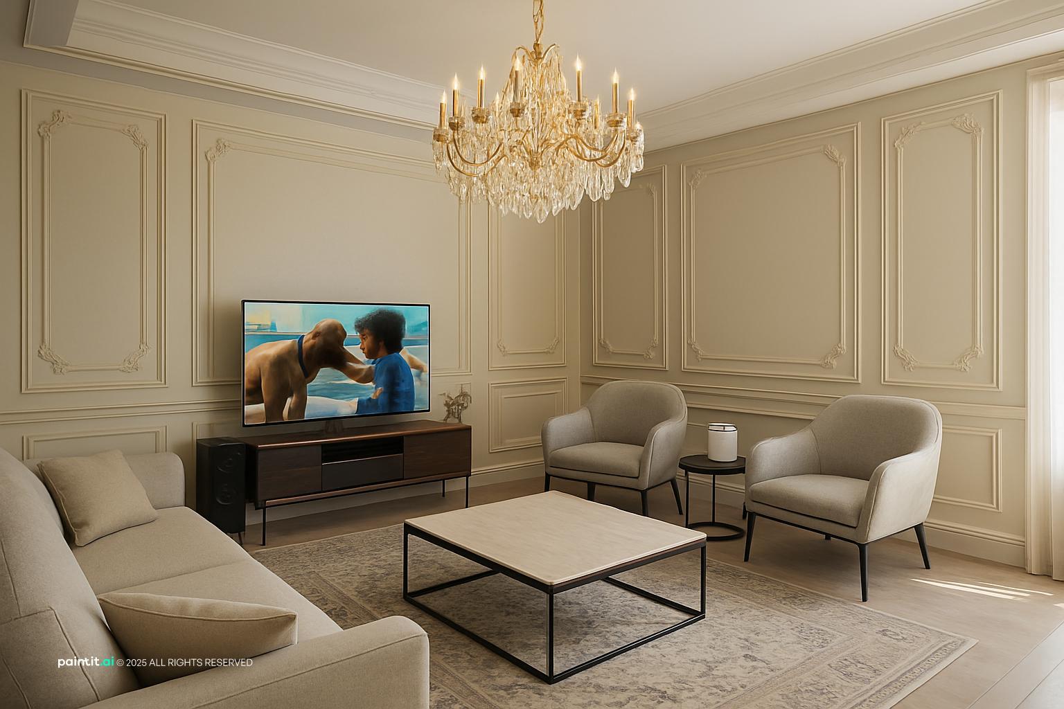 Colonial Living Room - Interior Ideas | Paintit.ai - 15