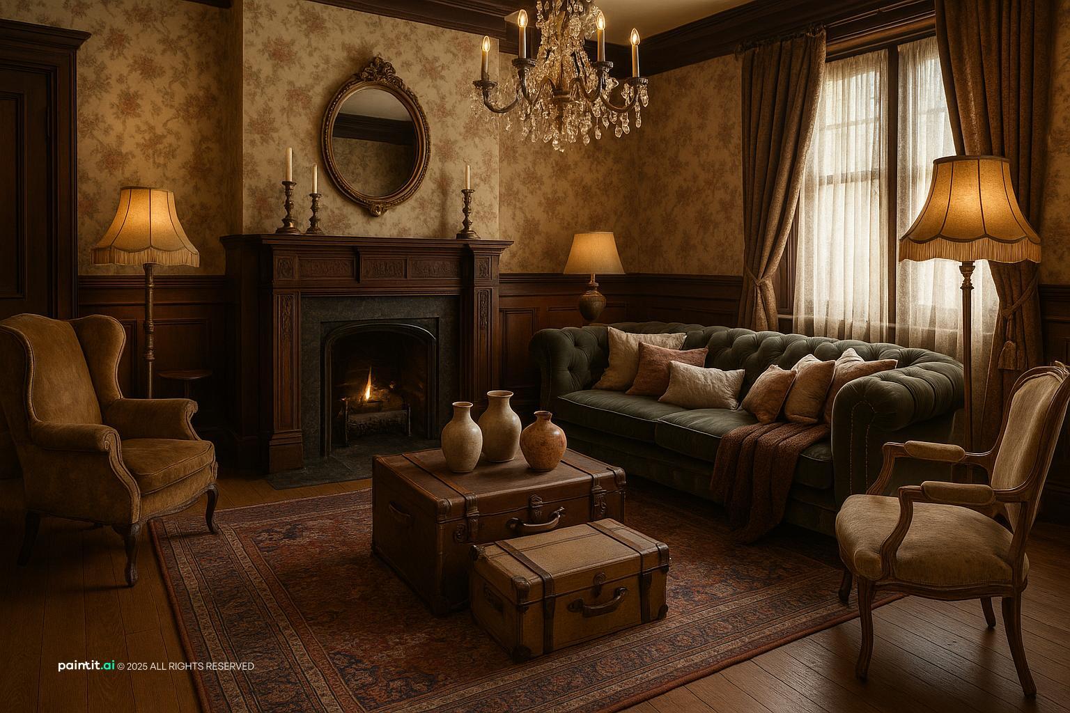 Wood Paneling Living Room Ideas - Design Inspiration | Paintit.ai - 28