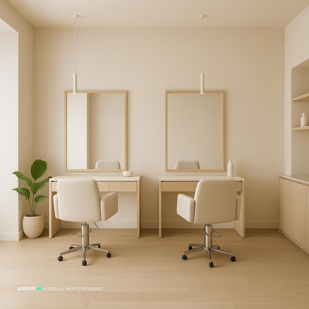 Salon interior design