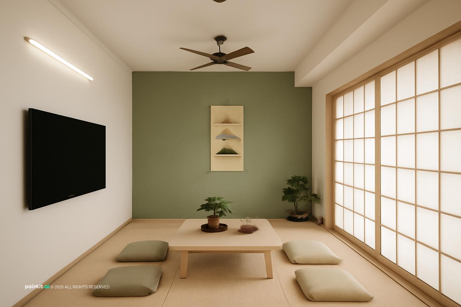 Japandi Living Room Design - Minimalist Style Guide | Paintit.ai - 15