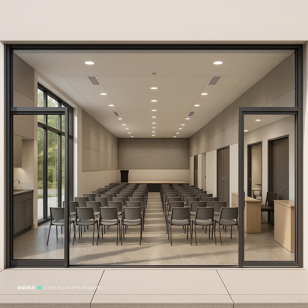 Small party hall interior design 2