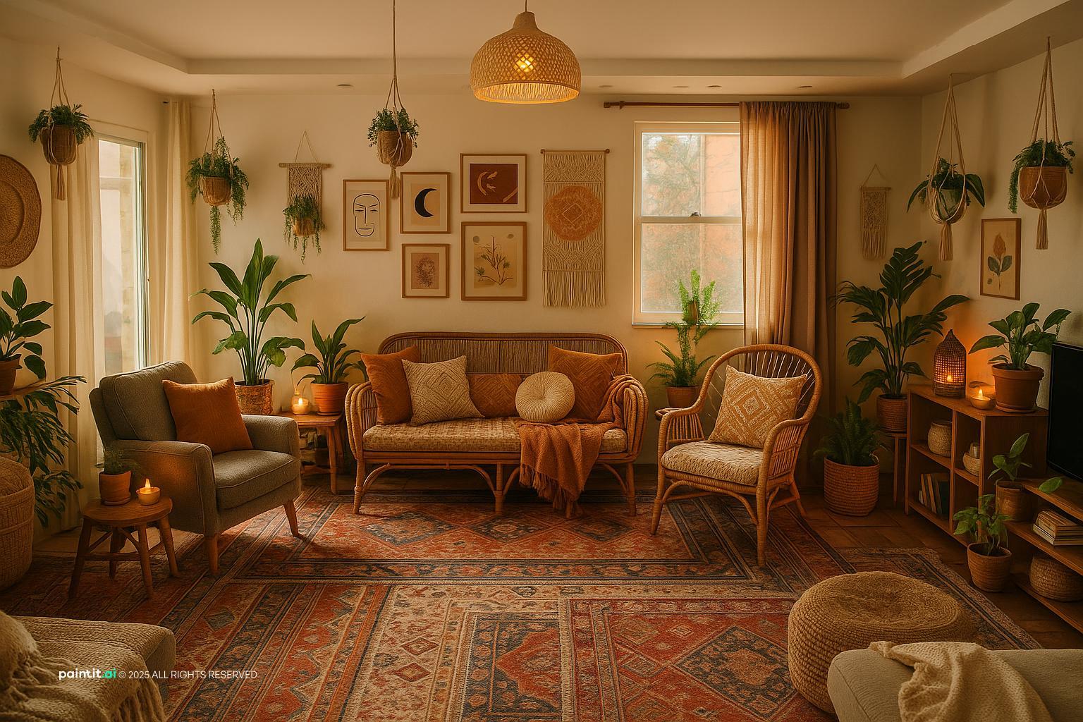 Nautical Theme Living Room: Coastal Decor Inspiration | Paintit.ai - 24