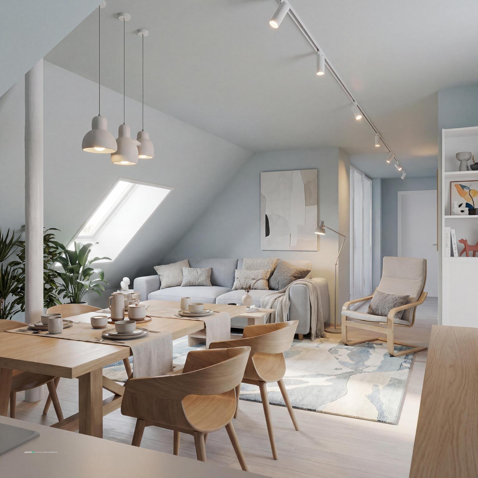 Bungalow Living Room: Style & Comfort | Paintit.ai - 28