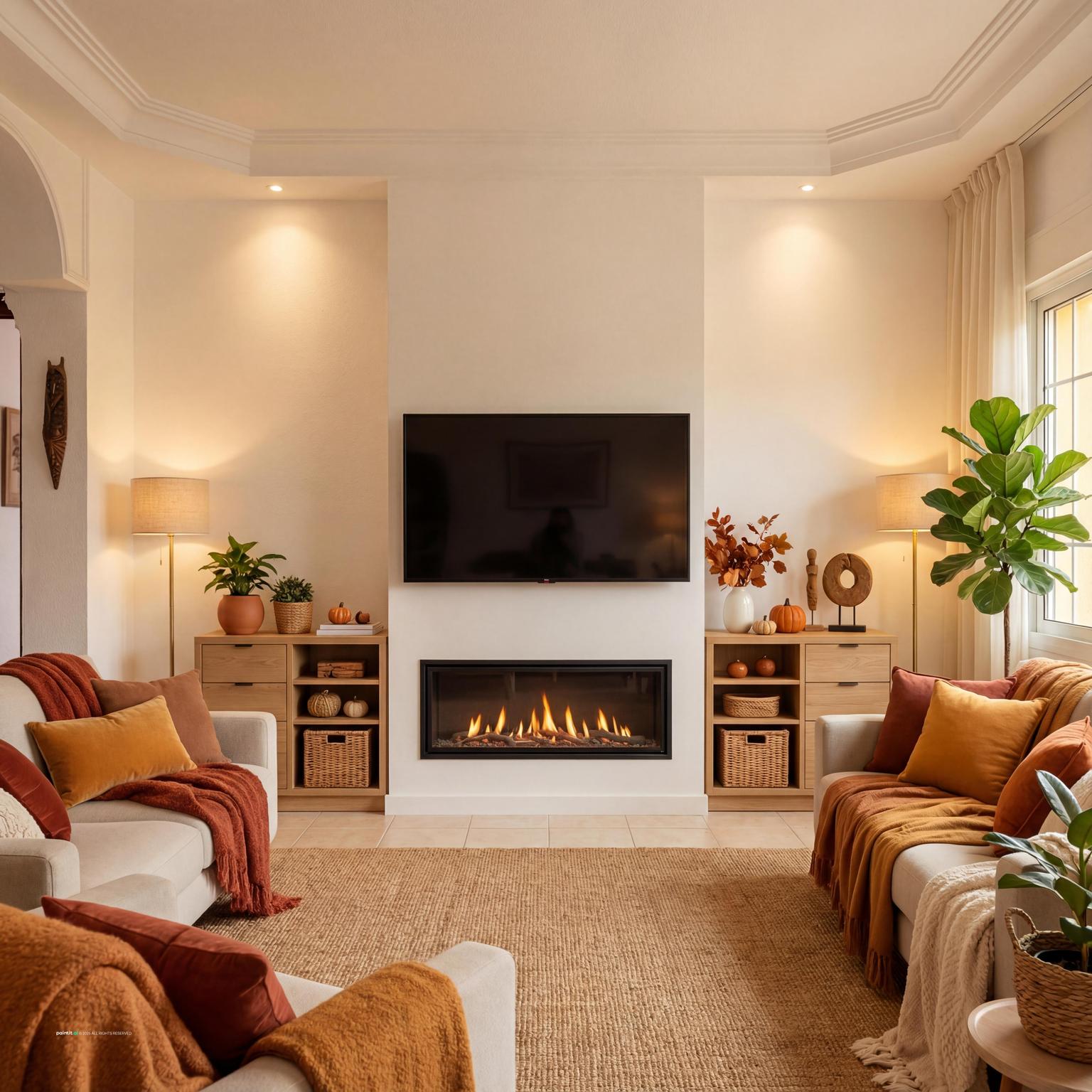 Dark Moody Living Room - Design Ideas | Paintit.ai - 22