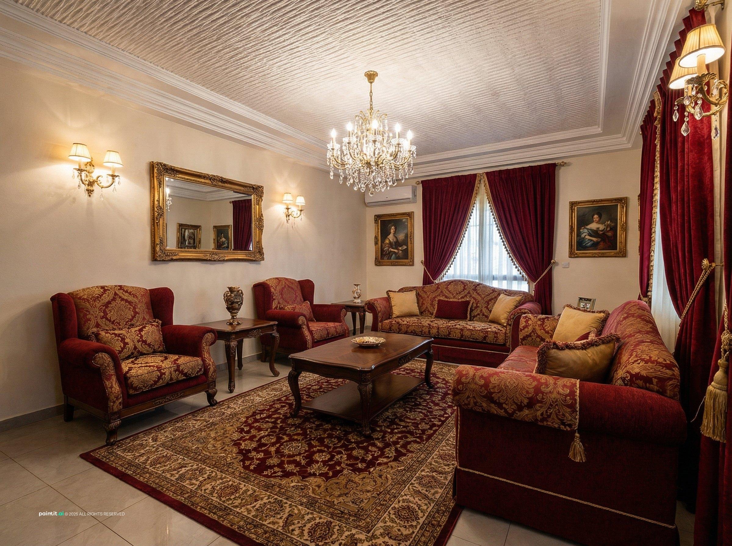 Colonial Living Room - Interior Ideas | Paintit.ai - 27