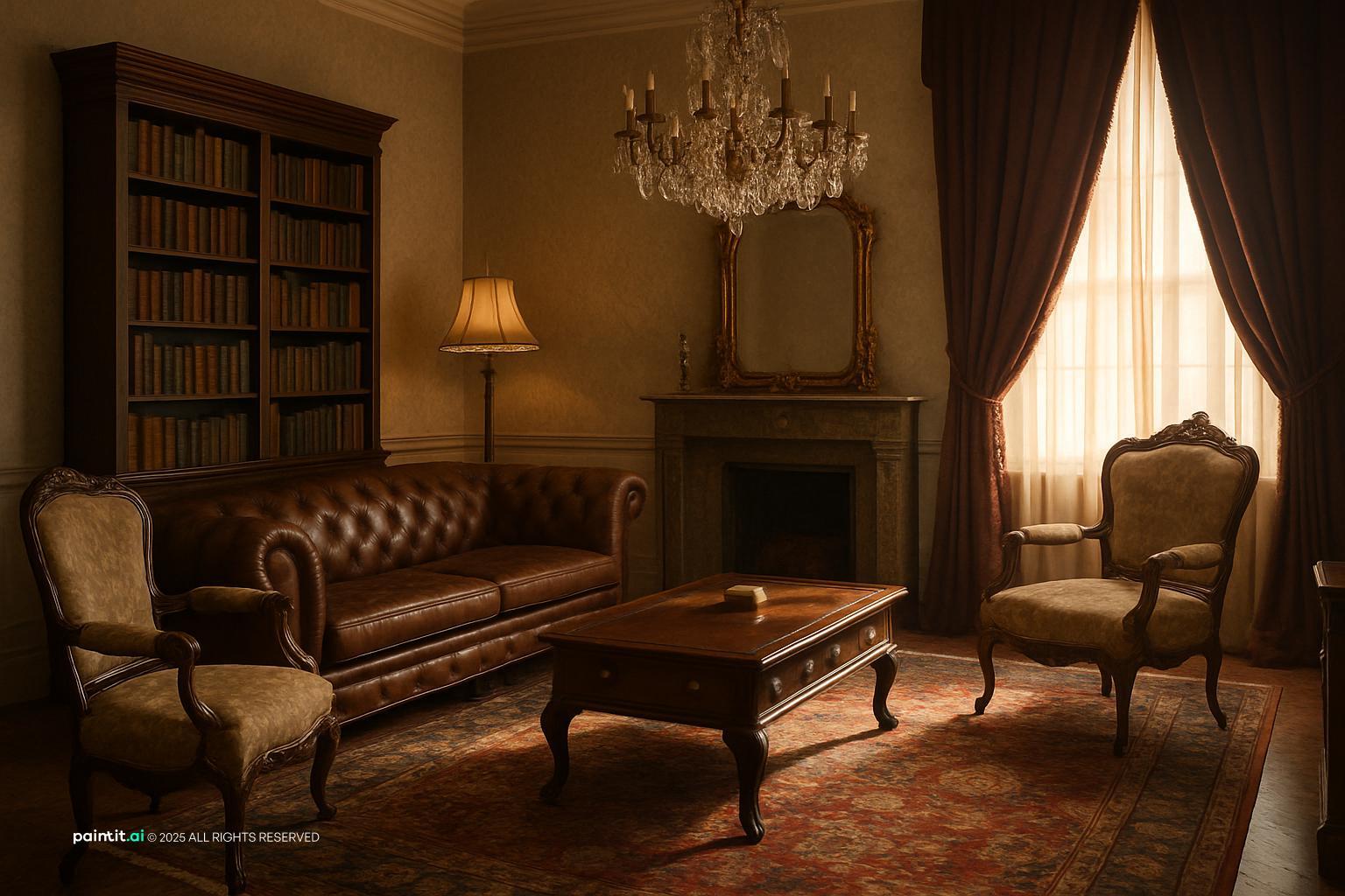 Wine Red Living Room: Elegant Decor Ideas | Paintit.ai - 31