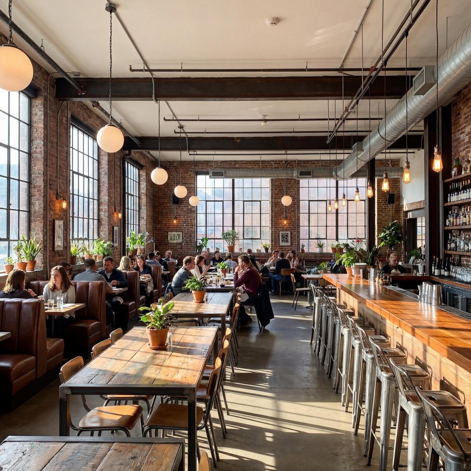 Restaurant interior design