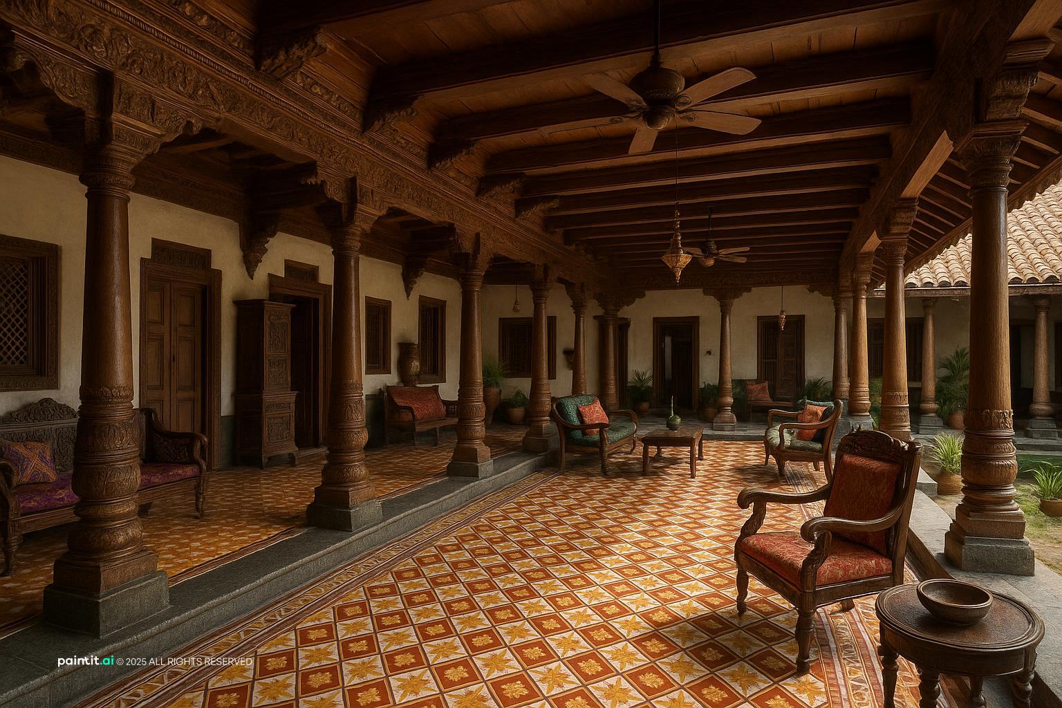 South Indian Style Room for South Indian Style Interior Design